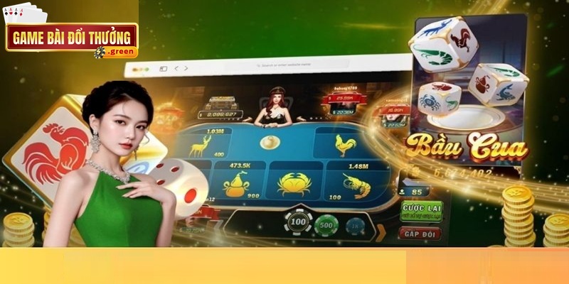 Game bầu cua đa dạng cửa cược và mức cược